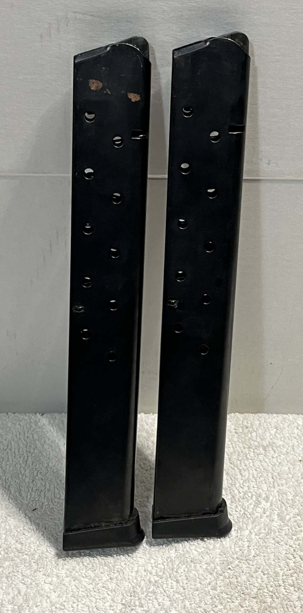 Pro Mag Colt 1911 Government .45 ACP Round MagBlued Steel LOT OF 2-img-0