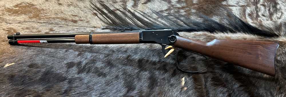 WINCHESTER MODEL 1892 44 REM MAG SADDLE RING CARBINE LARGE LOOP 20" BARREL-img-2