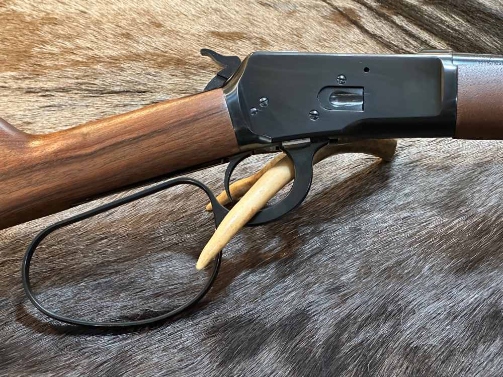 WINCHESTER MODEL 1892 44 REM MAG SADDLE RING CARBINE LARGE LOOP 20" BARREL-img-0