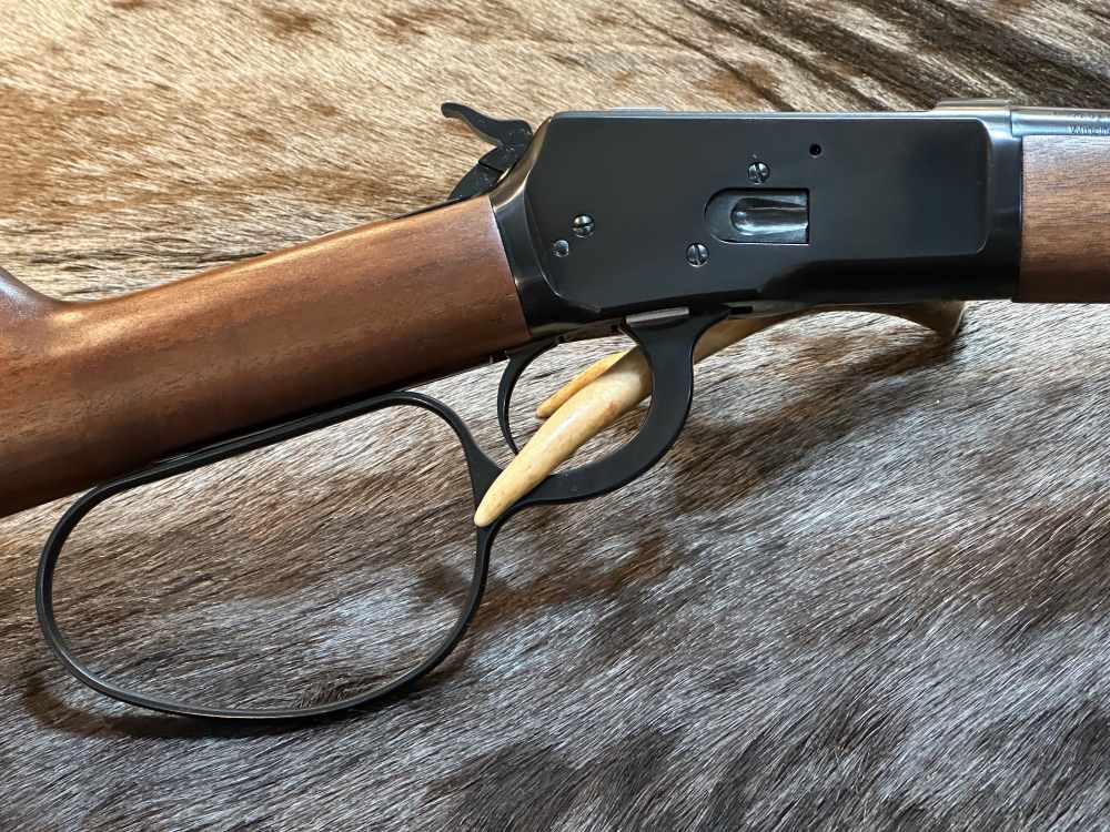 WINCHESTER MODEL 1892 44 REM MAG SADDLE RING CARBINE LARGE LOOP 20" BARREL-img-3