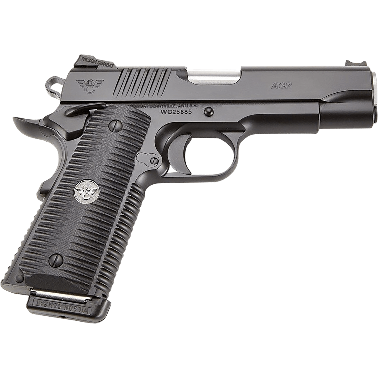Wilson Combat ACP Full Size .45ACP Pistol 8+1 5 Match Barrel Steel Slide & -img-0