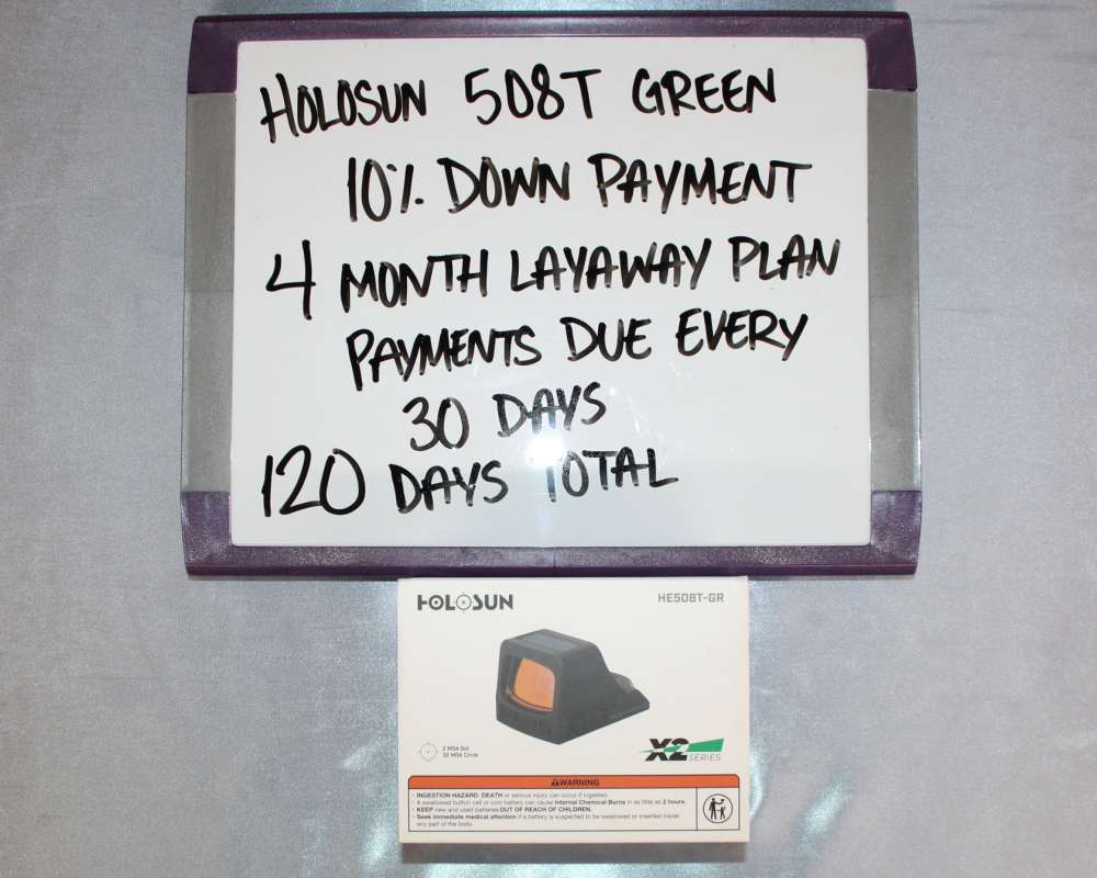 Holosun HE508T Green Dot, LAYAWAY AVAILABLE!-img-0