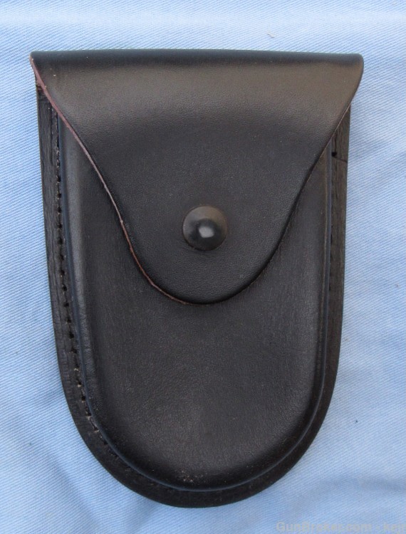 US Army MP Woman's Black Leather Revolver Holster Rig-img-21