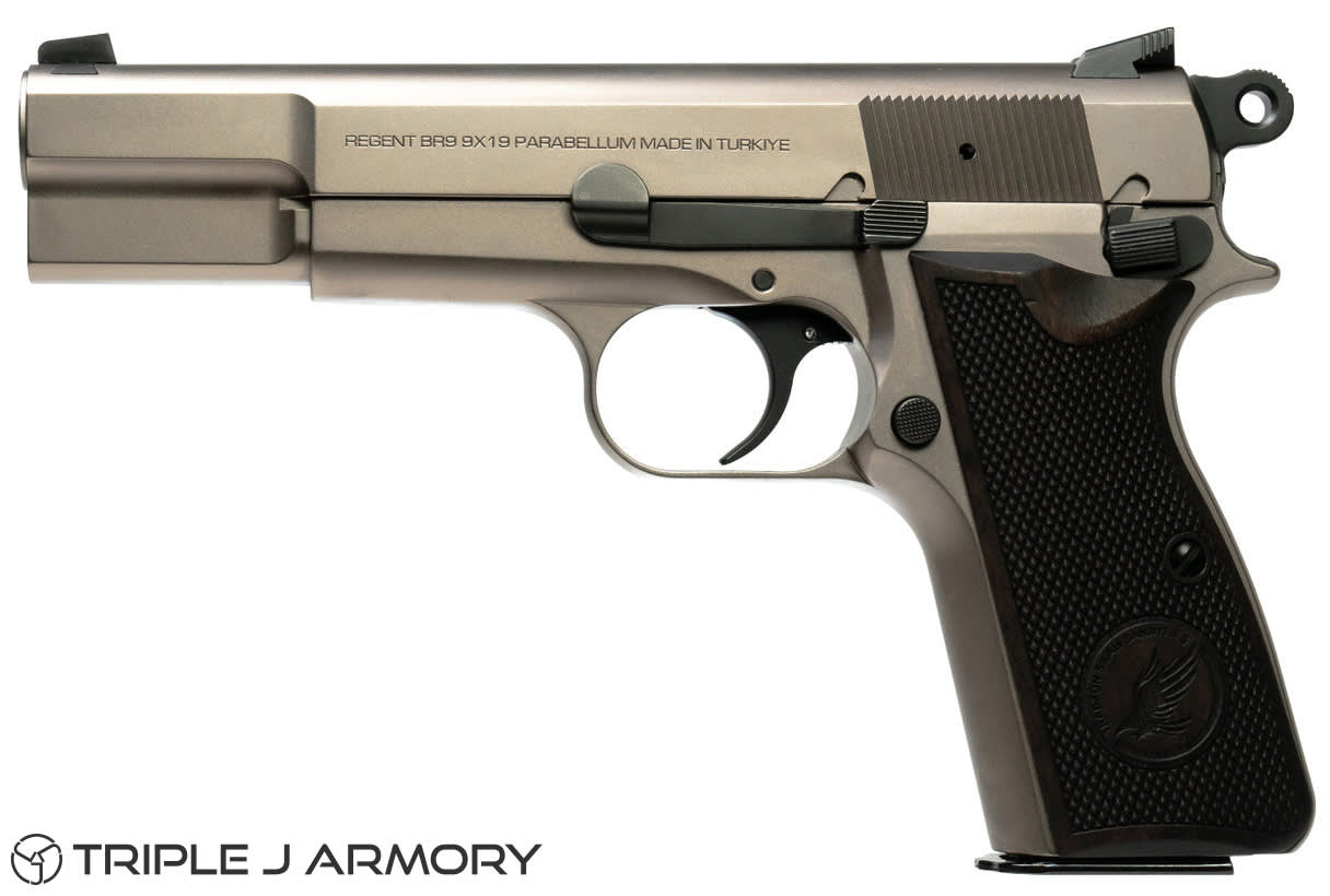 Tisas Regent BR9 9mm Rifle 12500026 Nickel-img-0