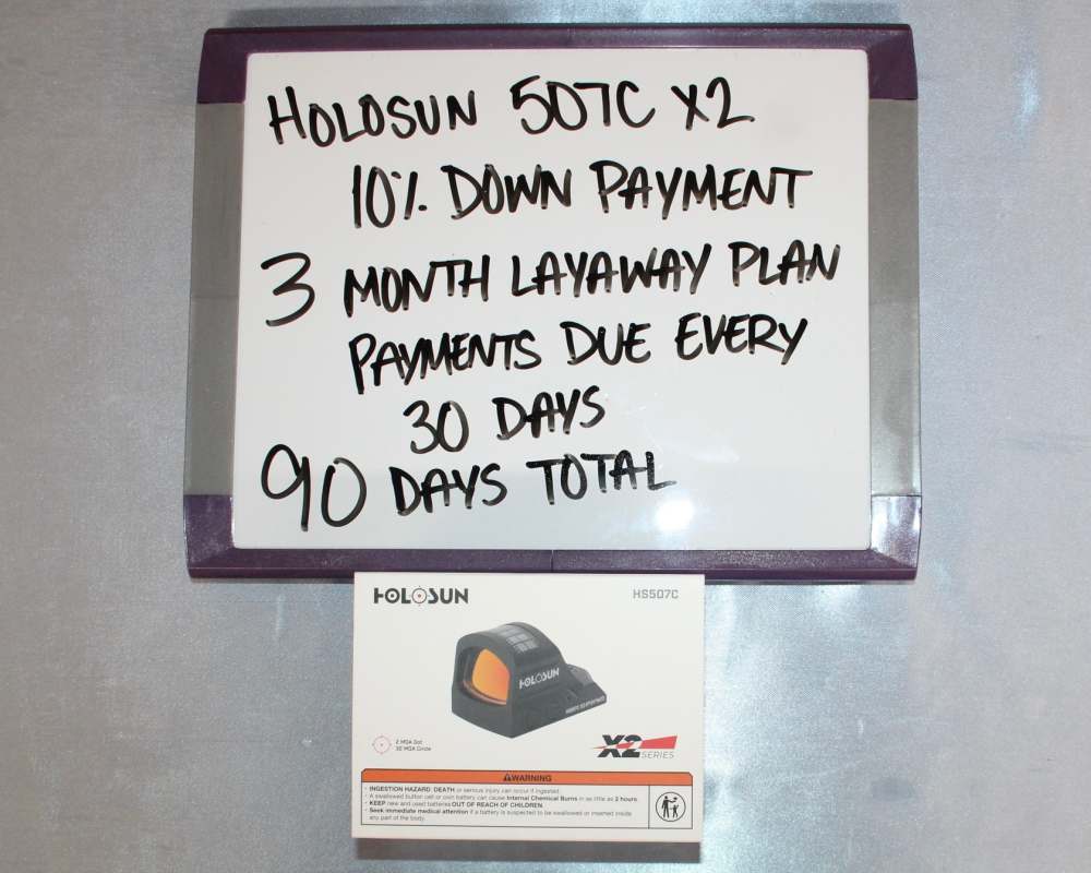 Holosun HS507C Red Dot, LAYAWAY AVAILABLE!-img-0