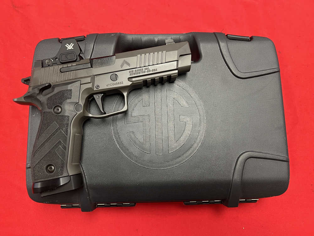 SIG-Sauer P226 X-Five Legion 9mm SAO Vortex Defender-ST optic case 1 mag-img-2