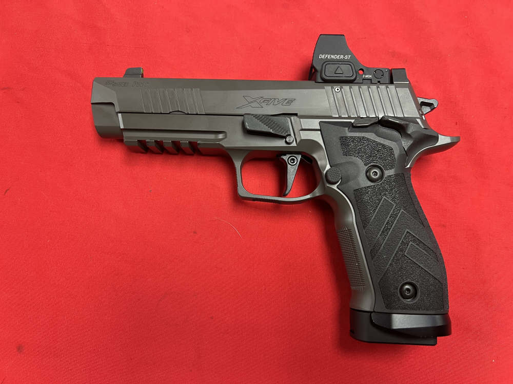SIG-Sauer P226 X-Five Legion 9mm SAO Vortex Defender-ST optic case 1 mag-img-4