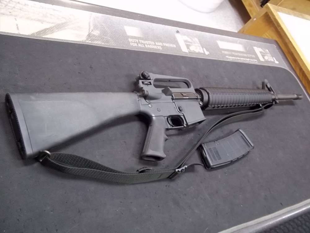 COLT AR-15 A2 HBAR SPORTER .556 NATO ESTATE GUN VERY NICE COLLECTOR-img-10