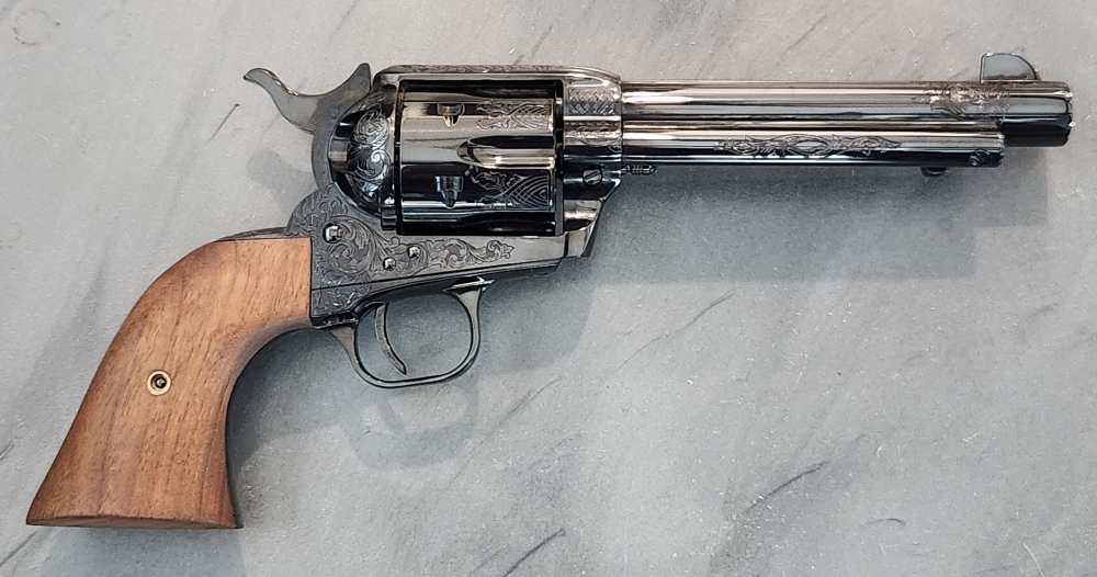 Colt SAA .45LC 1 of 5 Hand Engraved Talo Exclusive -img-1