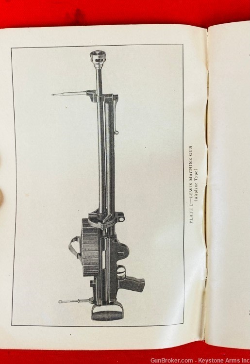 Original Lewis Machine Gun (Aircraft) Tech Manual -img-3