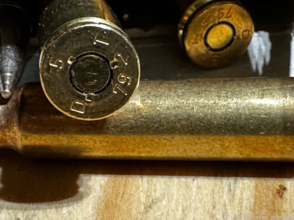 30 rounds of GP 11 7.5X55 174gr brass cased Swiss rifle ammo-img-3