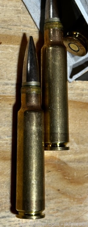 30 rounds of GP 11 7.5X55 174gr brass cased Swiss rifle ammo-img-1