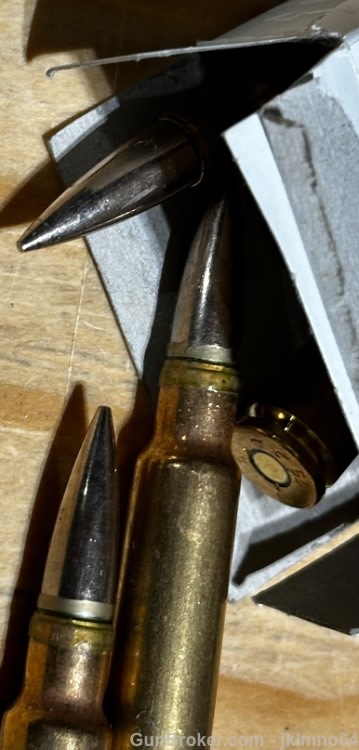 30 rounds of GP 11 7.5X55 174gr brass cased Swiss rifle ammo-img-2