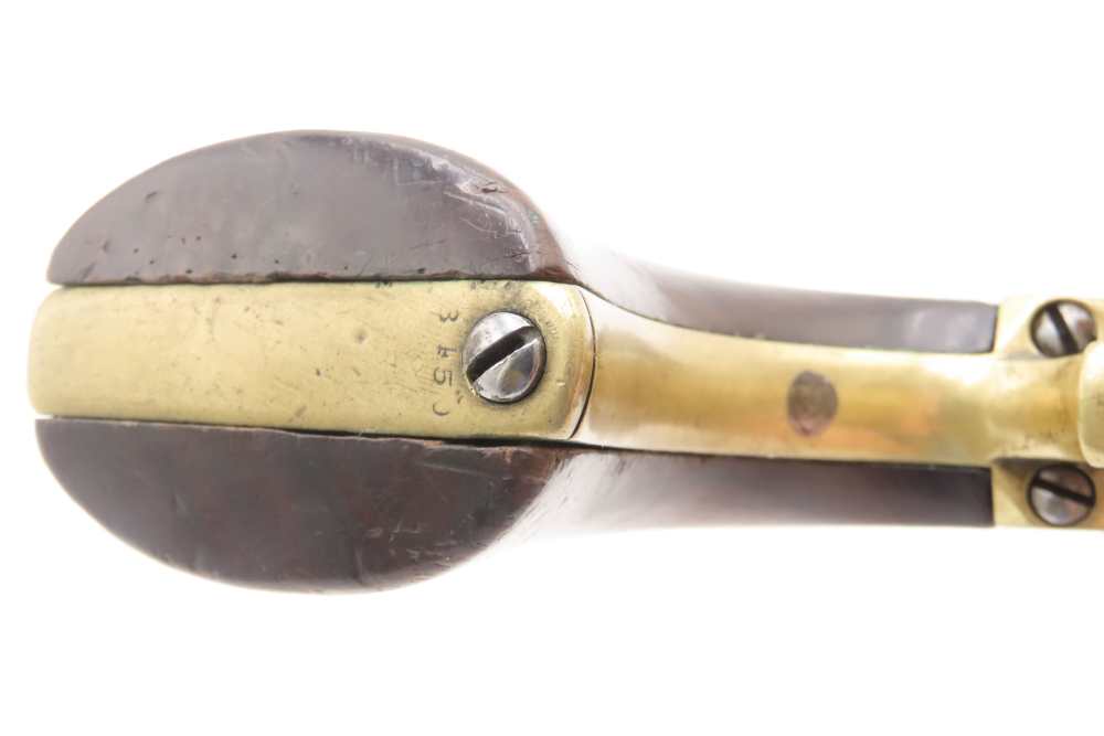 RARE 1850 Antique CIVIL WAR Transitional COLT DRAGOON Percussion Revolver  -img-6