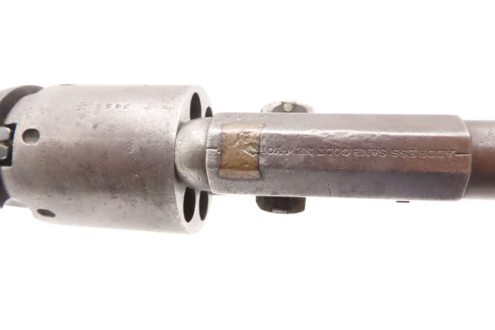 RARE 1850 Antique CIVIL WAR Transitional COLT DRAGOON Percussion Revolver  -img-8
