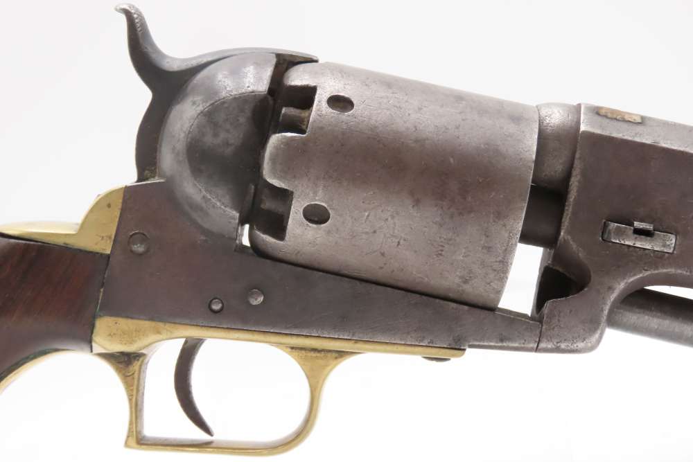 RARE 1850 Antique CIVIL WAR Transitional COLT DRAGOON Percussion Revolver  -img-3