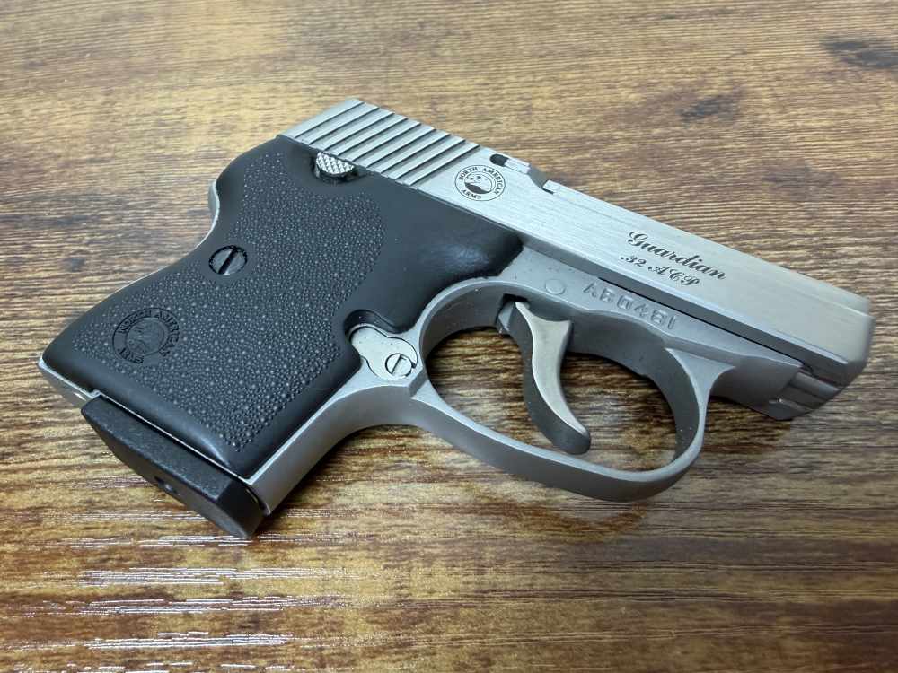 North American Arms Guardian .32 ACP Stainless Pocket Pistol-img-2