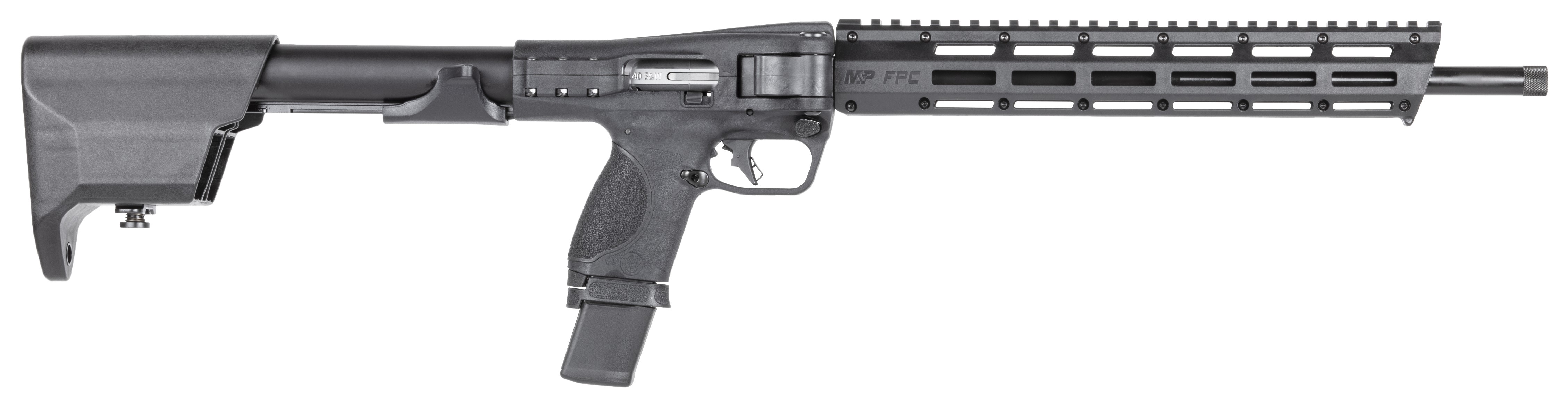 13782 Smith and Wesson M&P15 FPC 40 S&W 16.25" 20 + 1rd Black Hard Coat Ano-img-0