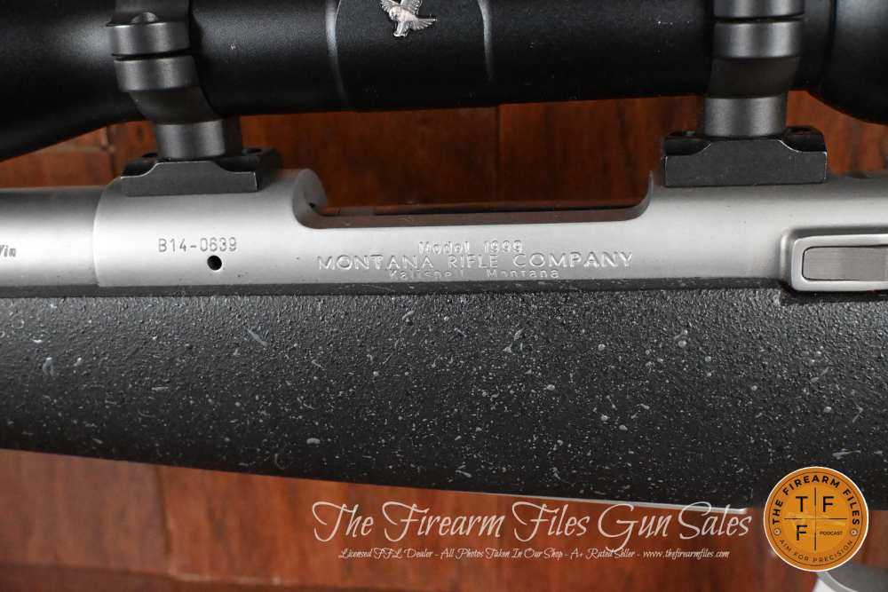 Montana Rifle Co. Model 1999 .308 Win Rifle, Swarovski Z6 Scope, Used-img-14