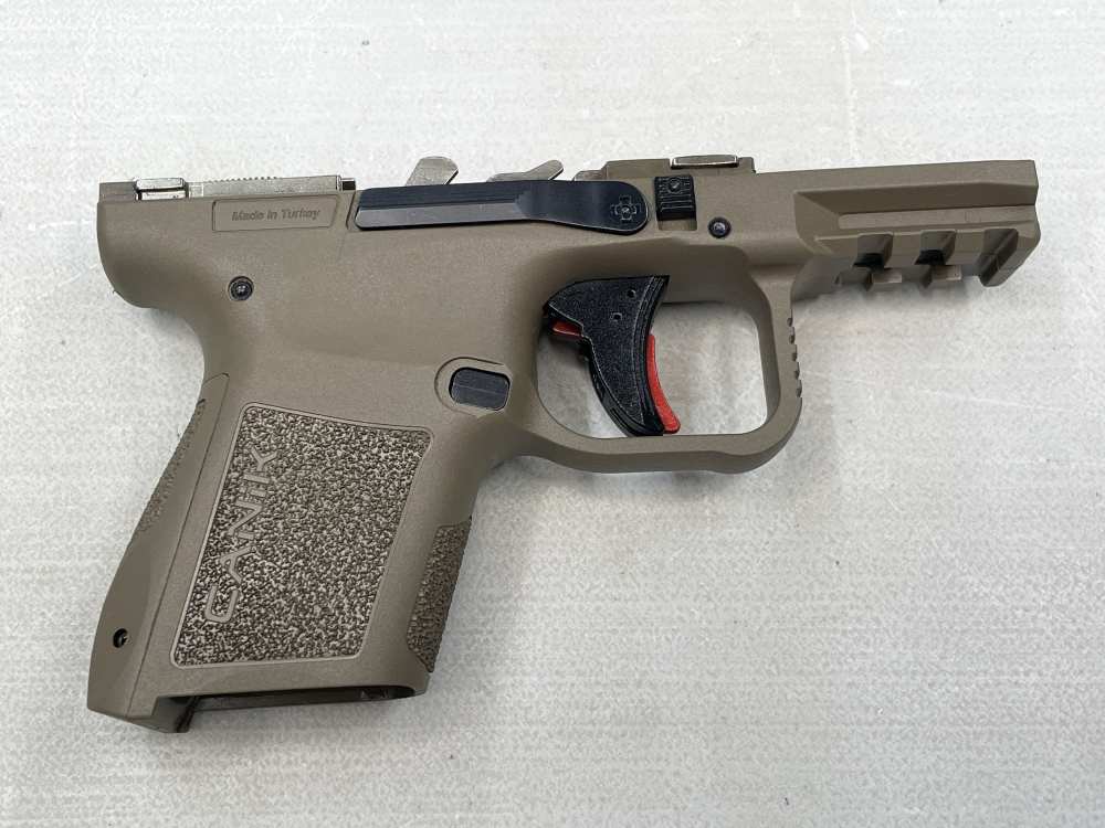 Canik MC9 complete pistol frame FDE 9mm micro compact EDC Carry parts build-img-0