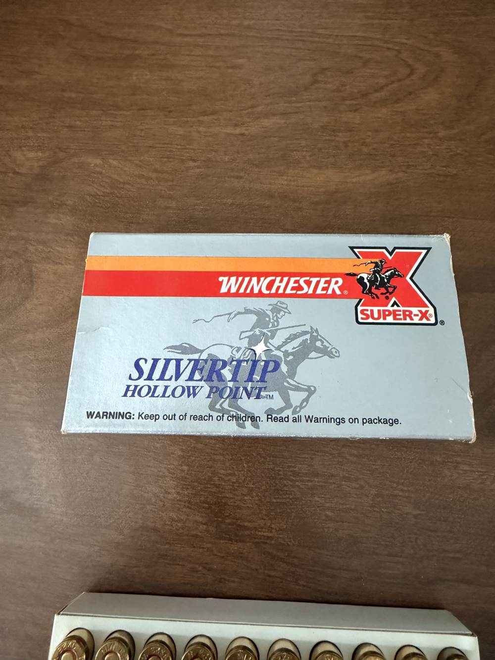 Winchester 9x23 Winchester 125 grain Silvertip Hollowpoint Full Factory Box-img-2