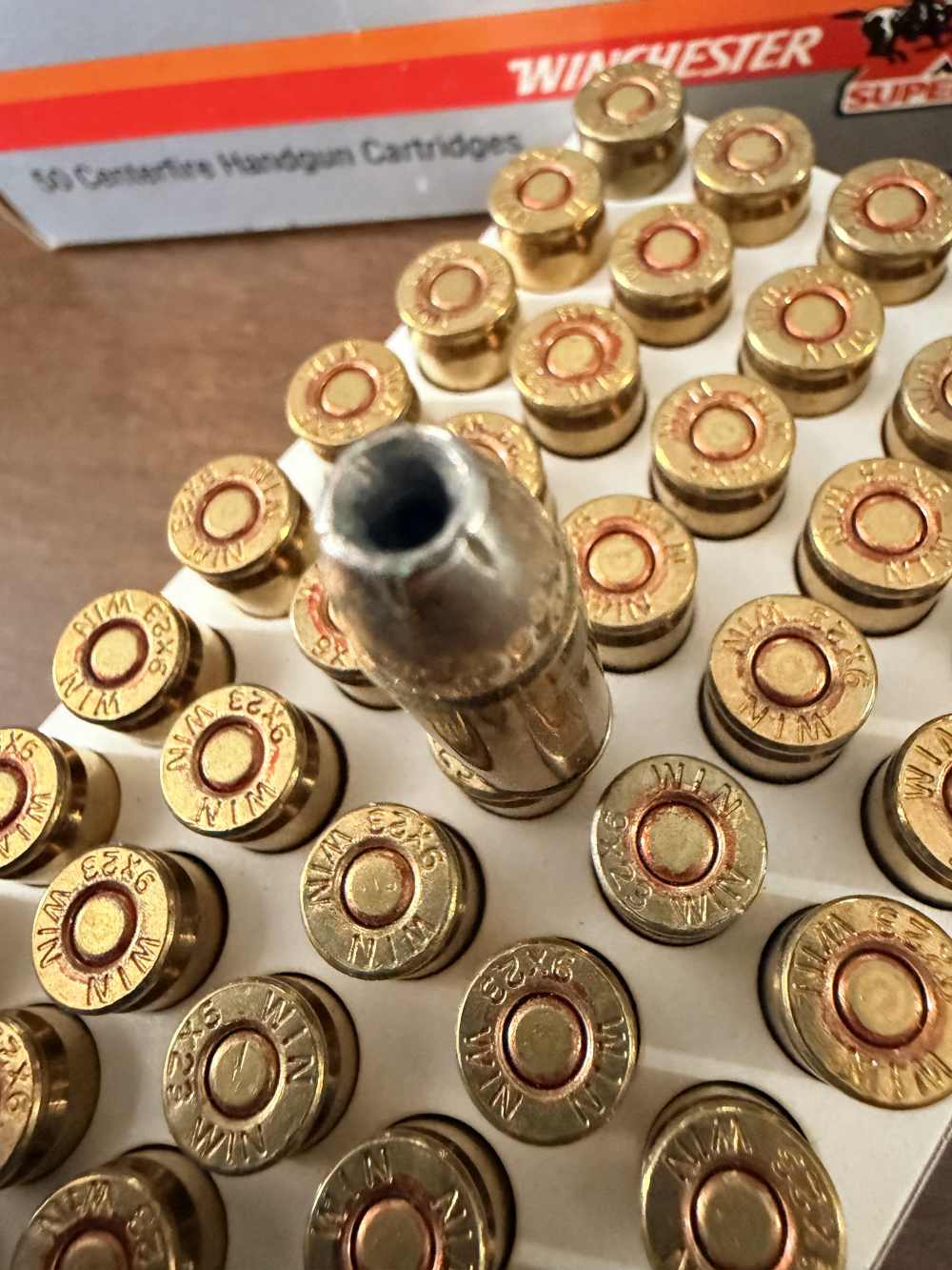 Winchester 9x23 Winchester 125 grain Silvertip Hollowpoint Full Factory Box-img-6
