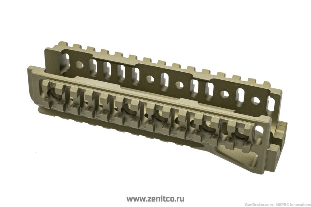 Zenitco B-10M Rail Golden Khaki Handguard B10M AK-img-1