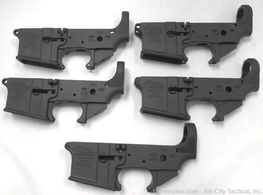 Anderson Manufacturing AR-15 Lower Receiver 5 Pack (STRIPPED) -img-1
