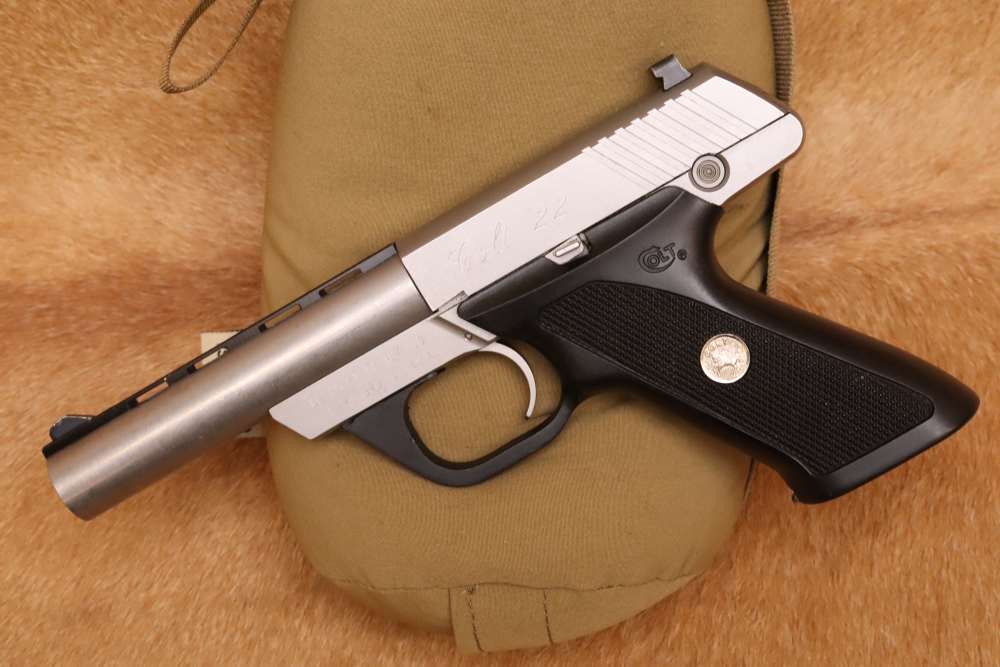 Colt 22 .22LR 4.5" Stainless Semi-Automatic Pistol-img-6