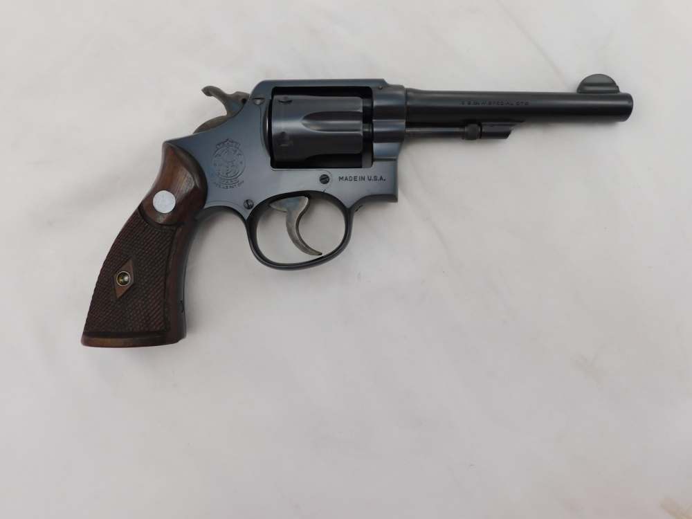 1945 Smith Wesson MP Pre 10 Prewar Postwar Transition Prewar Magnas-img-5