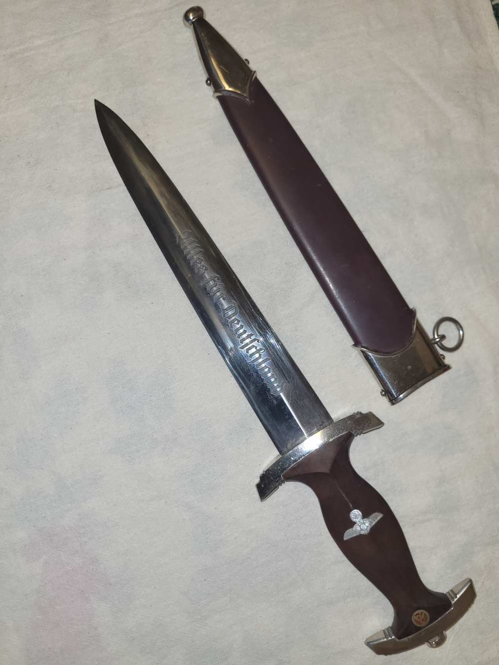 Original WWII German SA Dagger — M7/9, 1941  Original SA (Sturmabteilung)-img-0
