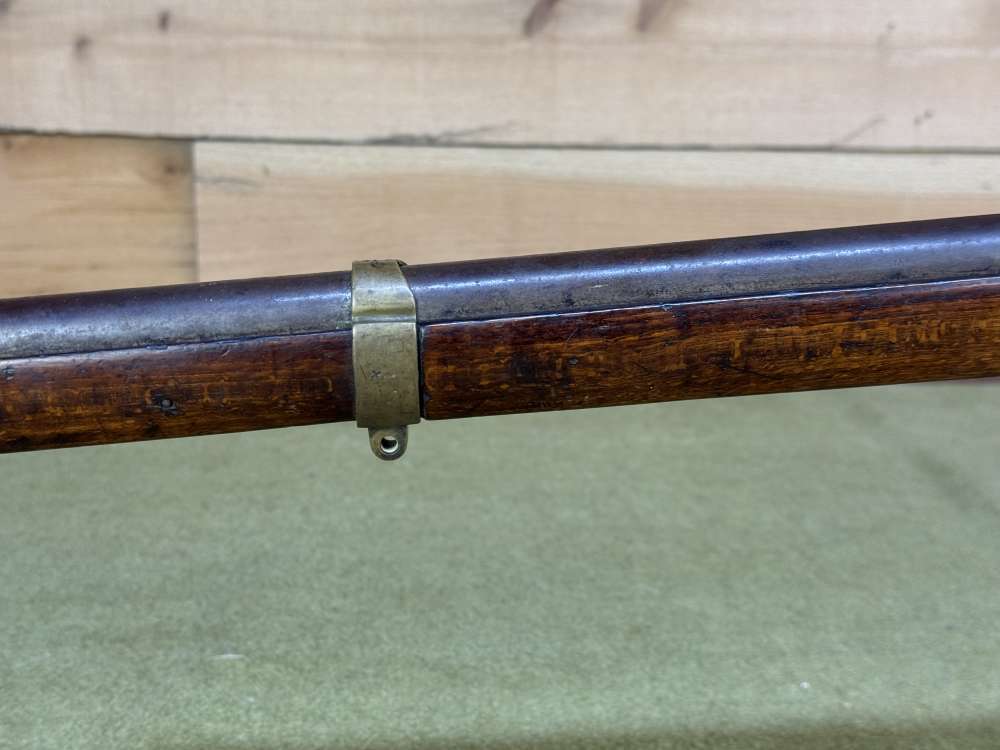 Mid 19th century Austrian percussion rifled musket Civil War modified-img-3