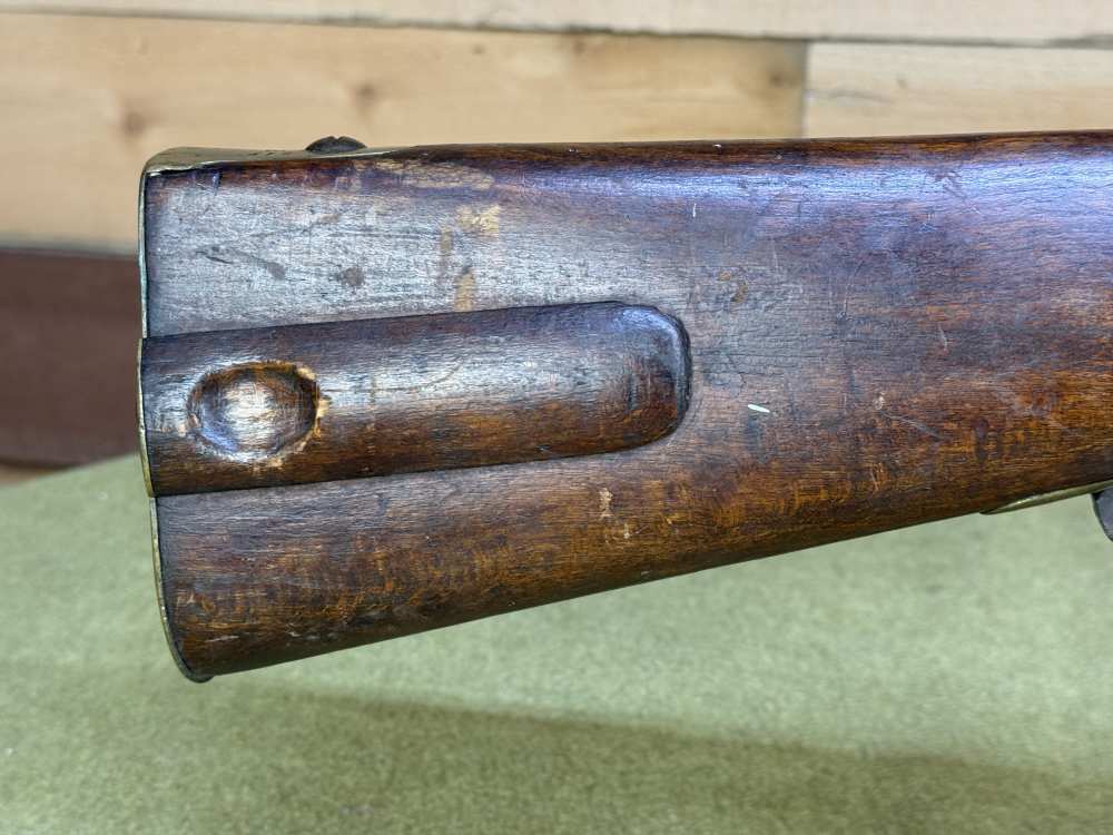 Mid 19th century Austrian percussion rifled musket Civil War modified-img-15
