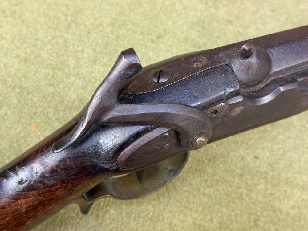 Mid 19th century Austrian percussion rifled musket Civil War modified-img-27
