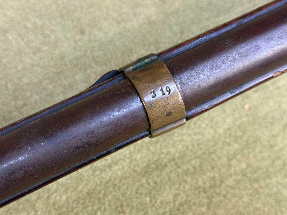 Mid 19th century Austrian percussion rifled musket Civil War modified-img-8