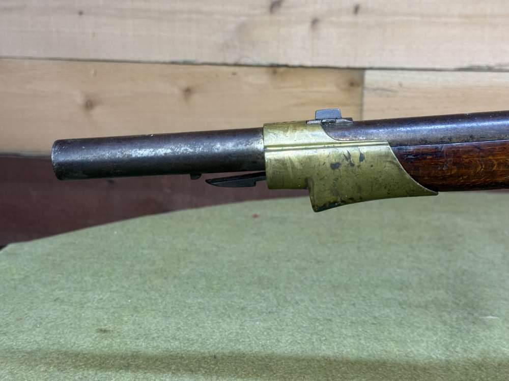 Mid 19th century Austrian percussion rifled musket Civil War modified-img-1