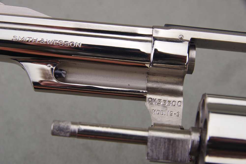 Exceptional 1977 S&W 19-3 357 Magnum 4'' Nickel NIB-img-26