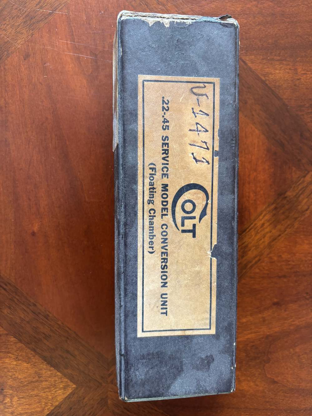 WWII USMC ISSUE COLT 22 LR CONVERSION KIT w presentation box.Colt Letter-img-15