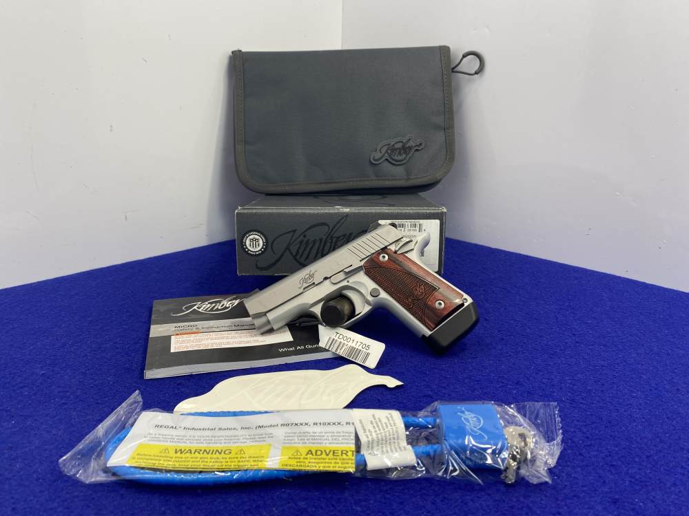 Kimber Micro 9 Stainless 9mm SS 3.15" *1911-STYLE SUBCOMPACT ERGONOMICS*-img-3