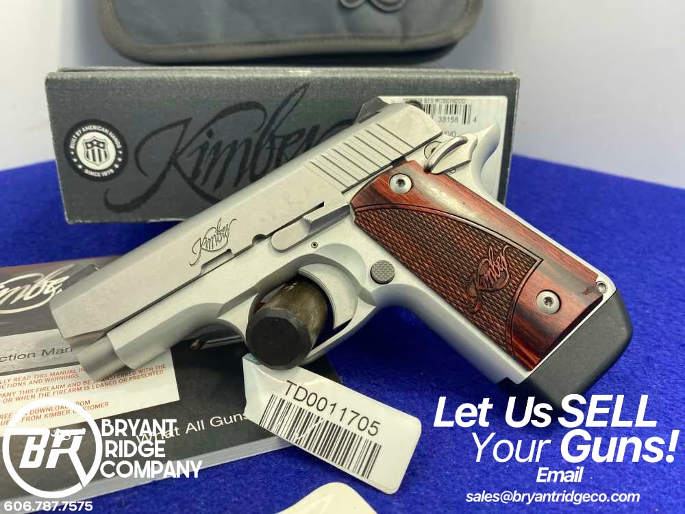 Kimber Micro 9 Stainless 9mm SS 3.15" *1911-STYLE SUBCOMPACT ERGONOMICS*-img-0