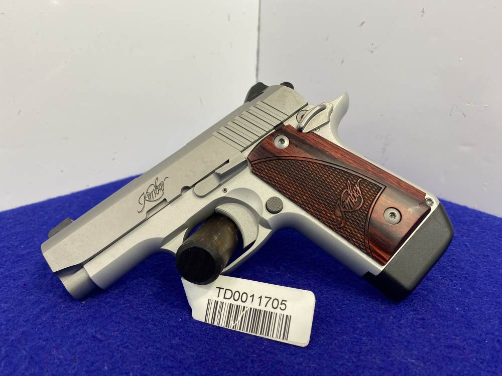 Kimber Micro 9 Stainless 9mm SS 3.15" *1911-STYLE SUBCOMPACT ERGONOMICS*-img-7