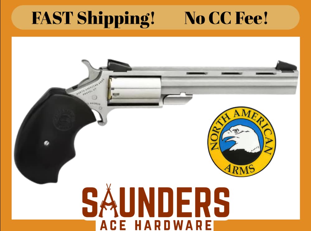 NORTH AMERICAN ARMS MINI-MASTER Single Action Mini Revolver 22LR 5R 4" -img-0