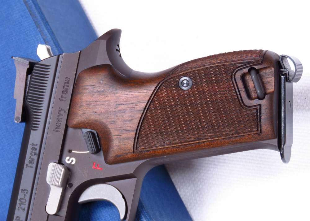 VERY RARE 1978 Swiss Sig P210-5 HEAVY FRAME TARGET New In Box #Match Test T-img-7