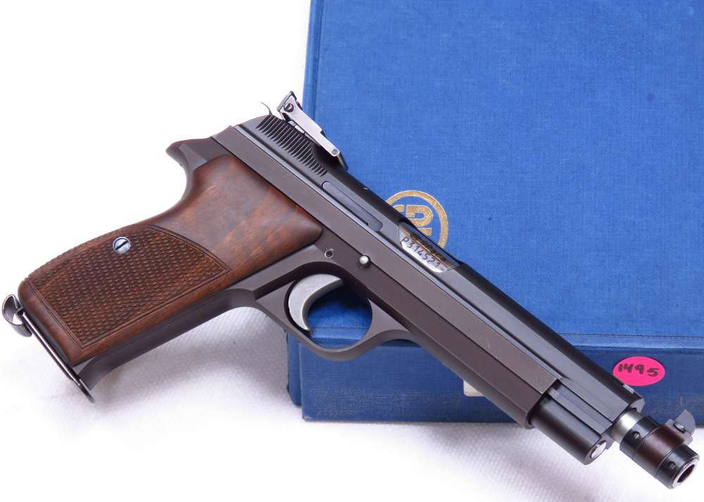 VERY RARE 1978 Swiss Sig P210-5 HEAVY FRAME TARGET New In Box #Match Test T-img-4