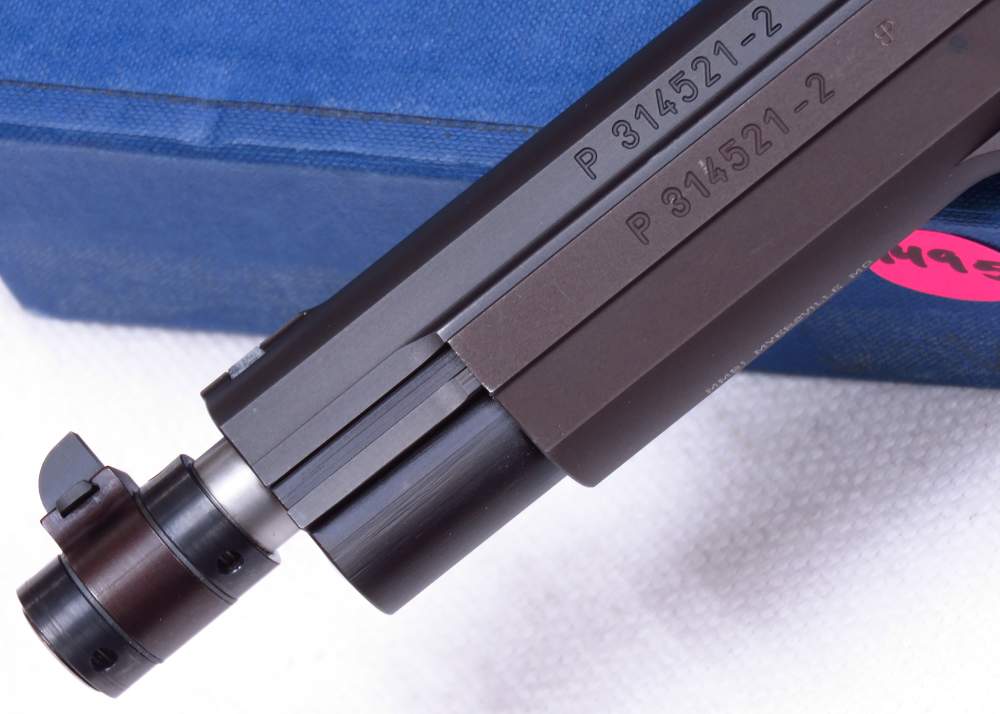 VERY RARE 1978 Swiss Sig P210-5 HEAVY FRAME TARGET New In Box #Match Test T-img-11