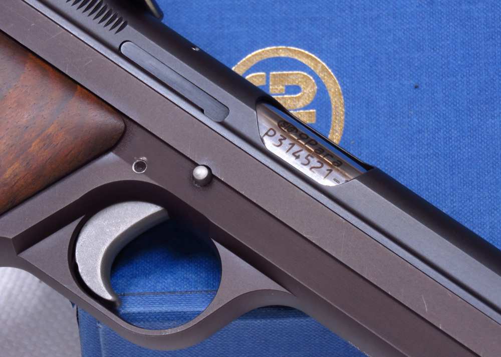 VERY RARE 1978 Swiss Sig P210-5 HEAVY FRAME TARGET New In Box #Match Test T-img-12