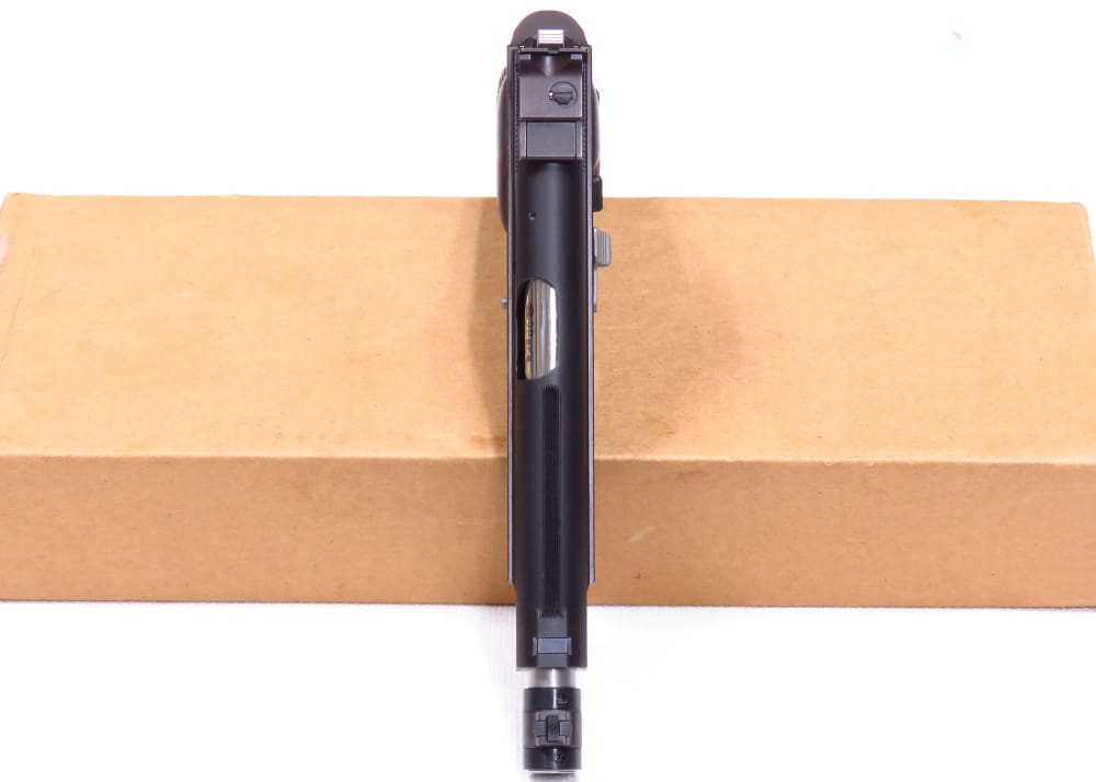 VERY RARE 1978 Swiss Sig P210-5 HEAVY FRAME TARGET New In Box #Match Test T-img-29
