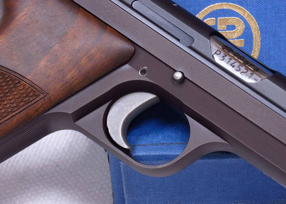 VERY RARE 1978 Swiss Sig P210-5 HEAVY FRAME TARGET New In Box #Match Test T-img-16