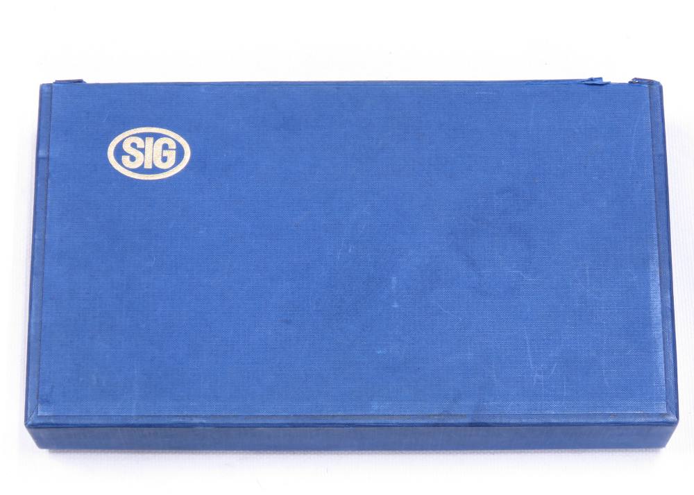VERY RARE 1978 Swiss Sig P210-5 HEAVY FRAME TARGET New In Box #Match Test T-img-1