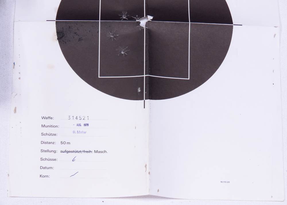 VERY RARE 1978 Swiss Sig P210-5 HEAVY FRAME TARGET New In Box #Match Test T-img-50